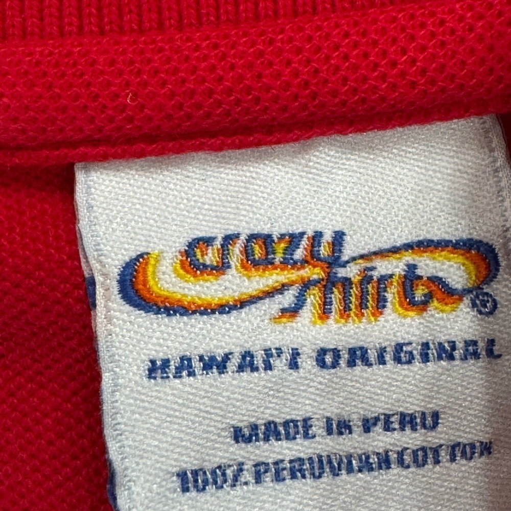 Crazy Shirt Red Polo Shirt - Picture 9 of 9